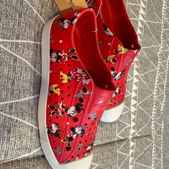 Native Shoes Red and Blue Sneakers - Picture 2 of 8